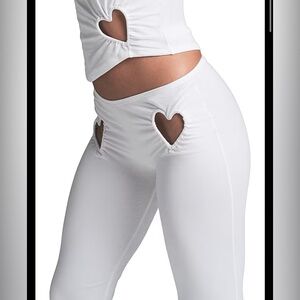 Skims Valentine Collection Heart Bottoms Snow Small & Medium